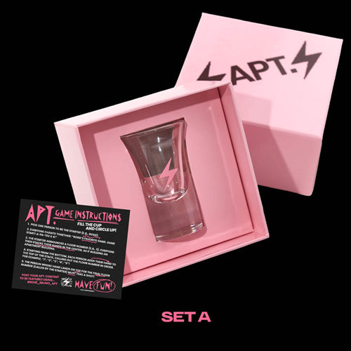ROSÉ [ ROSIE ] (MD) APT SHOT GLASS SET