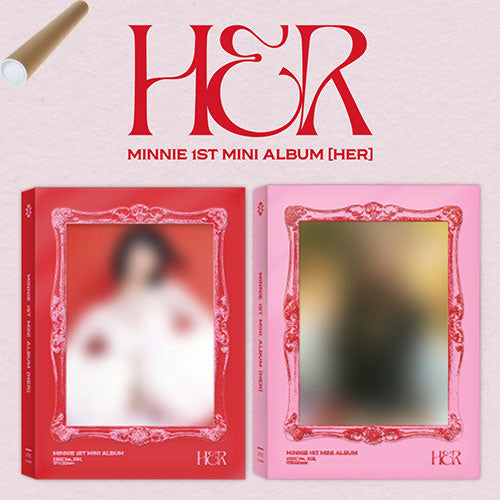 민니 | MINNIE 1ST MINI ALBUM [ HER ] +POSTER