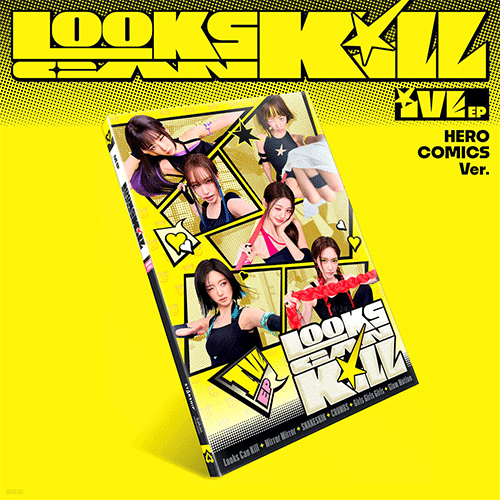 아이브 | IVE EP [ LOOKS CAN KILL ] HERO COMICS VER.+POB