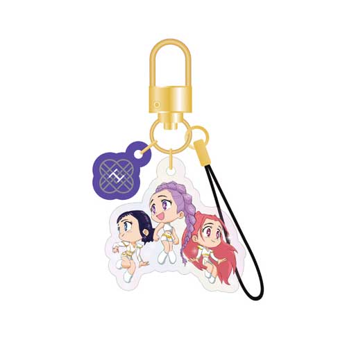 KPOP DEMON HUNTERS [ OFFICIAL LIGHT STICK KEYRING CHARM ]