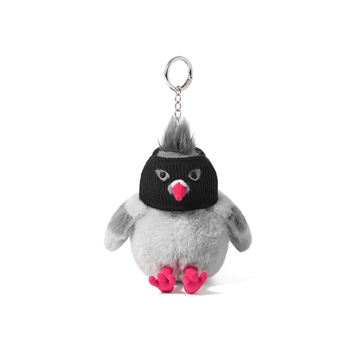 PIGEON PLUSH KEYRING