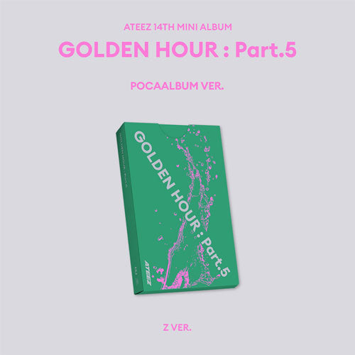 ATEEZ 14TH MINI ALBUM [ GOLDEN HOUR : Part.5 ] POCAALBUM - Music Plaza