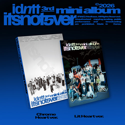 idntt 3RD MINI ALBUM [ itsnotover ]