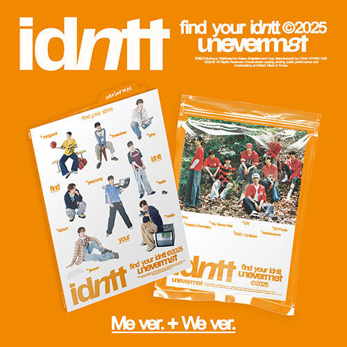 IDNTT MINI ALBUM [ UNEVERMET ]