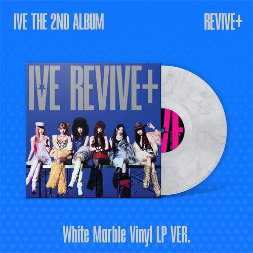 아이브 | IVE THE 2ND ALBUM [ REVIVE+ ] White Marble Vinyl LP VER. LIMITED VER.