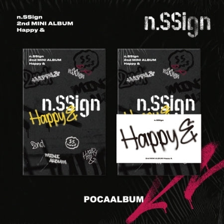 엔싸인 | n.SSign 2ND MINI ALBUM [ Happy & ] POCA ALBUM