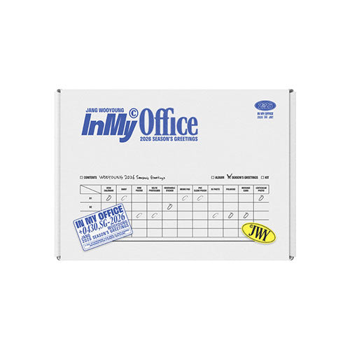 장우영 | JANG WOOYOUNG 2026 SEASON'S GREETINGS [ In My Office ]