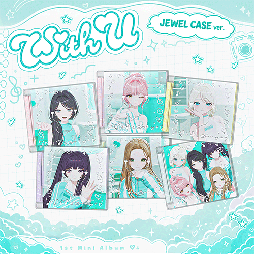 뮤 | MW:MEU 1ST MINI ALBUM [ With U ] JEWEL CASE VER.