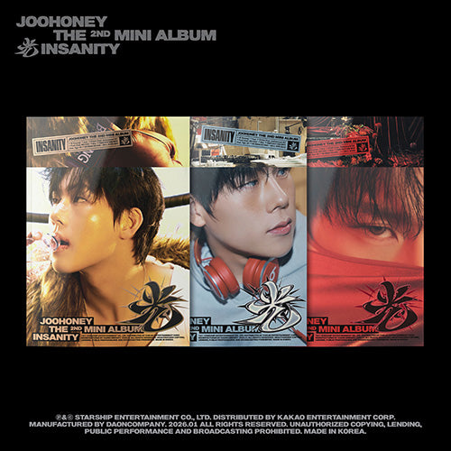 주헌 | JOOHONEY THE 2ND MINI ALBUM [光 ( INSANITY)]