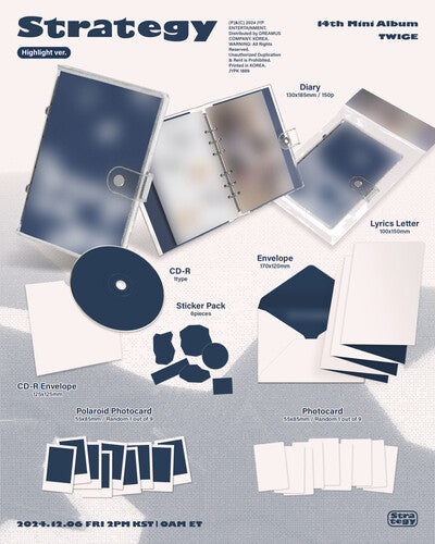 TWICE STRATEGY Highlight ver. [US Release] - Music Plaza