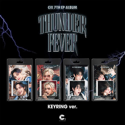 CIX 7TH EP ALBUM [ THUNDER FEVER ] KEYRING ALBUM
