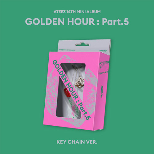 ATEEZ 14TH MINI ALBUM [ GOLDEN HOUR : Part.5 ] KEY CHAIN VER.