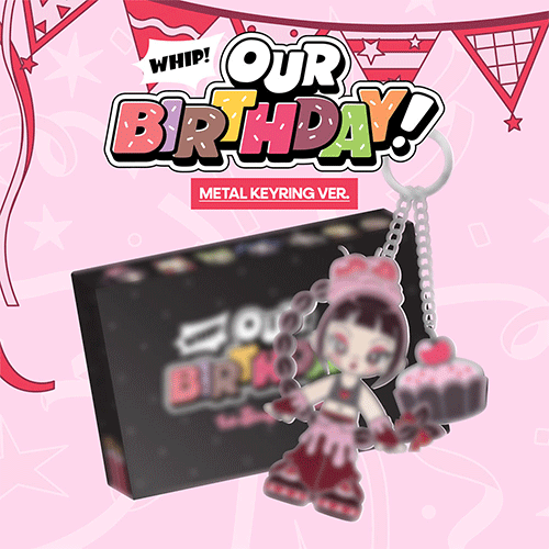 OURBIRTHDAY 1ST SINGLE ALBUM [ Our Birthday ] METAL KEYRING VER.