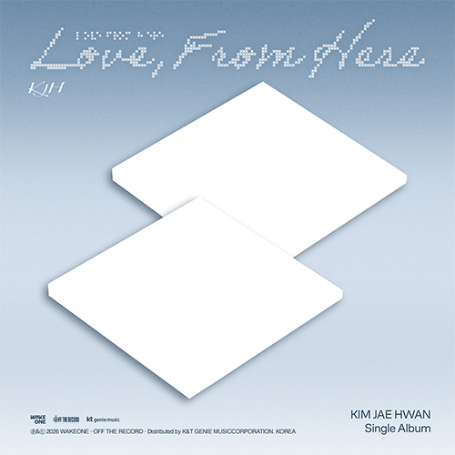 김재환 | KIM JAE HWAN SINGLE ALBUM [ LOVE,FROM HERE ]+POB