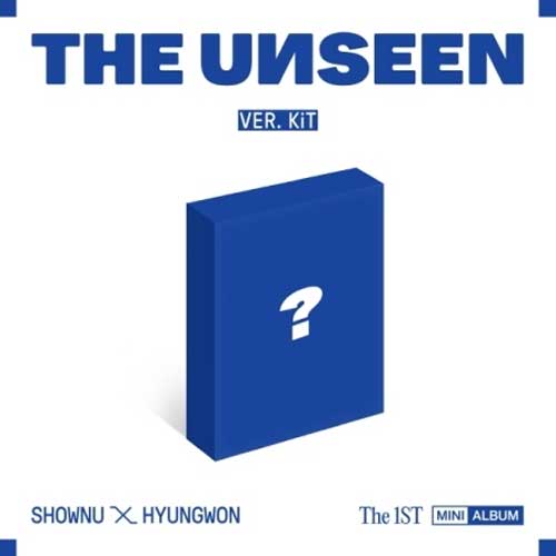 셔누x형원 | SHOWNU x HYUNGWON THE 1ST MINI ALBUM [ THE UNSEEN ] KIT ALBUM