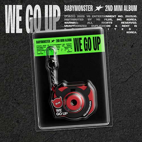 BABYMONSTER 2nd MINI ALBUM [ WE GO UP ] MINI BEAM KEYRING VER.