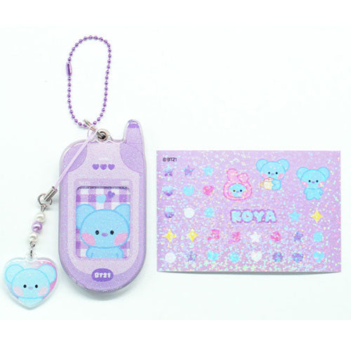 BT21 MININI RETRO PHONE KEYRING