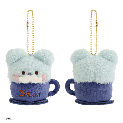 BT21 PLUSH KEYRING [ LATTE ] - Music Plaza