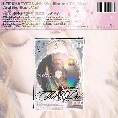 이채연 | LEE CHAEYEON 4TH MINI ALBUM [ Till I Die ] Archive Book VER.