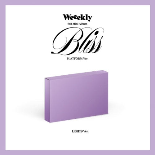 위클리 | WEEEKLY 6TH MINI ALBUM [ BLISS ] PLATFORM VER.