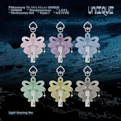 피원하모니 | P1Harmony 9TH MINI ALBUM [ UNIQUE ] LIGHT KEYRING VER