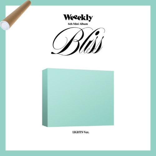 위클리 | WEEEKLY 6TH MINI ALBUM [ BLISS ] CD+POSTER