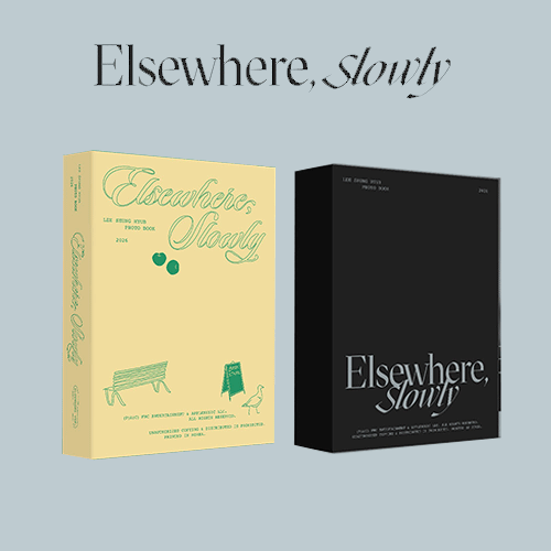 이승협 | LEE SEUNG HYUB 3RD PHOTO BOOK [ Elsewhere, Slowly ]