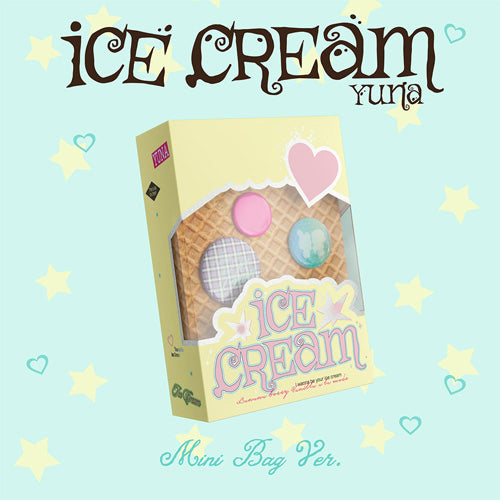 유나 | YUNA(ITZY) [ ICE CREAM ] MINI BAG MD VER.+POB