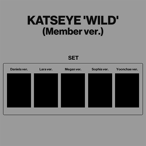 캣츠아이 | KATSEYE [ WILD ] MEMBER VER.
