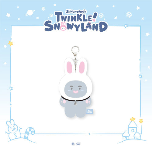 ONEW POP-UP JJINGNYANGS TWINKLE SNOWYLAND MD [ JJING-MEOK KEYRING ]