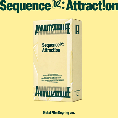 앤더블 | AND2BLE 2ND MINI ALBUM [ Sequence 02: Attraction ] METAL FILM KEYRING VER.