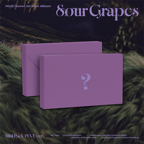 니쥬 | NiziU KOREA 1ST MINI ALBUM [ Sour Grapes ] MINI PACK PLVE VER.