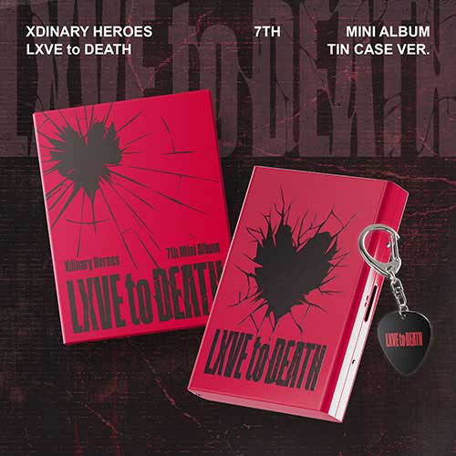 XDINARY HEROES 7TH MINI ALBUM [ LXVE to DEATH ] TIN CASE VER.