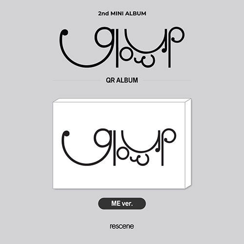 리센느 | RESCENE 2ND MINI ALBUM [ GLOW UP ] QR VER. - Music Plaza