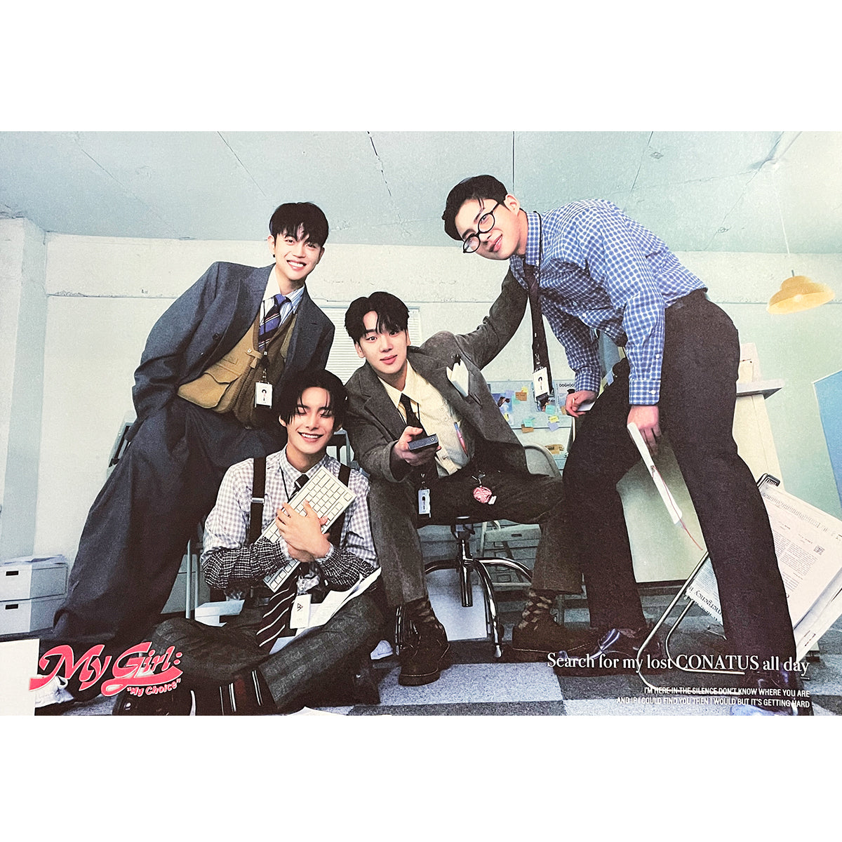 에이스 | A.C.E | 6TH MINI ALBUM [ MY GIRL : MY CHOICE ] | (VERSION A) POSTER ONLY