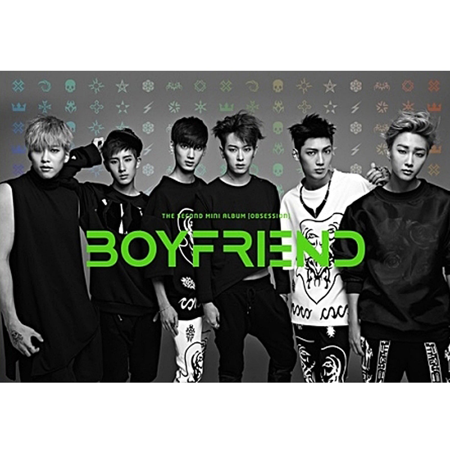 보이프렌드 | BOYFRIEND 2ND MINI ALBUM [ OBSESSION ] | POSTER ONLY