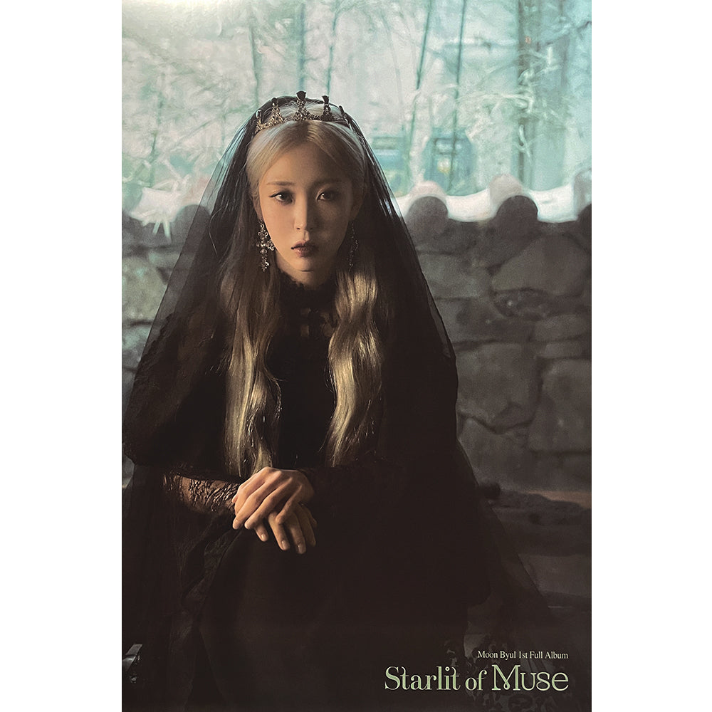문별 | MOON BYUL | 1ST FULL ALBUM [ STARLIT OF MUSE ] | (B VER.) POSTER ONLY