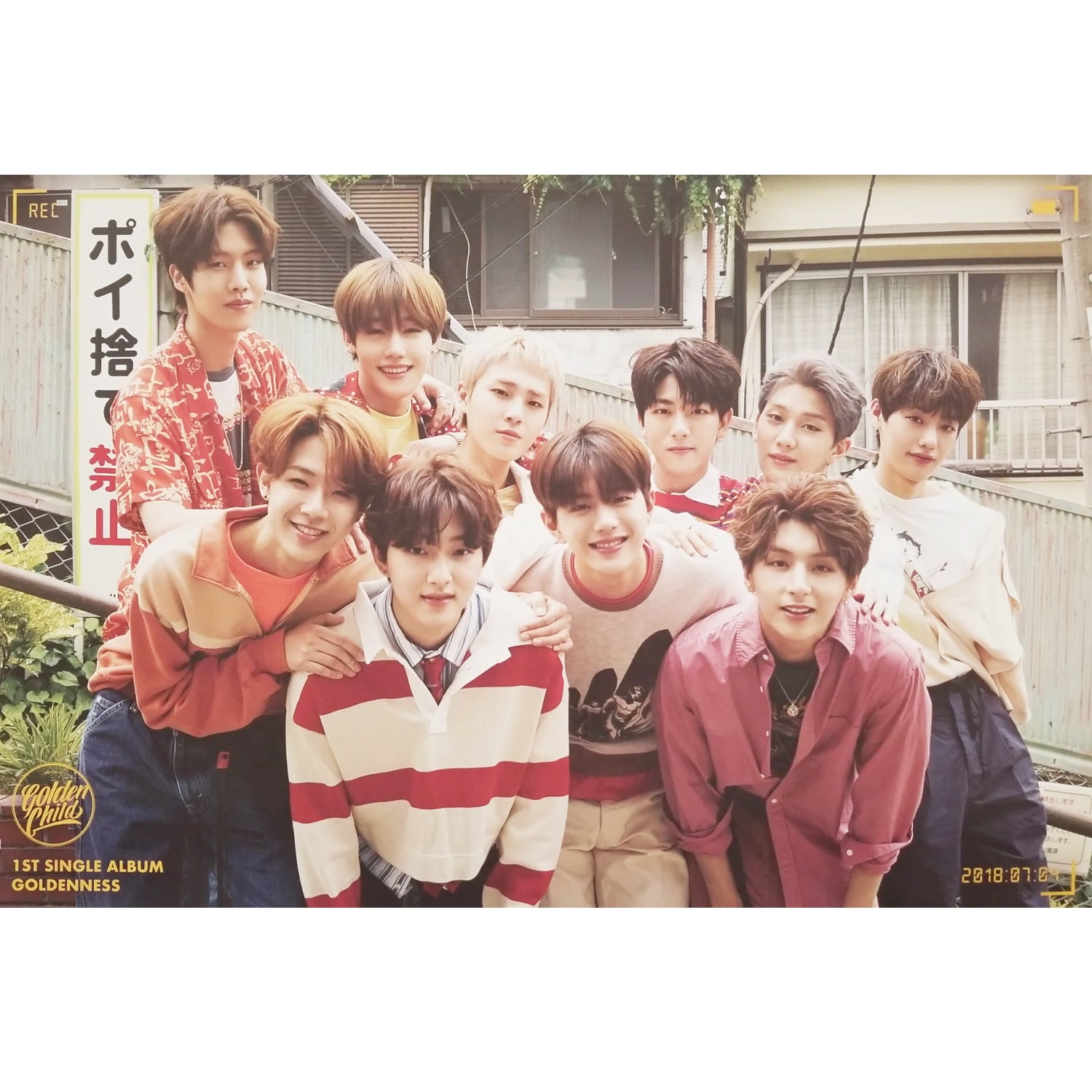 골든차일드 | GOLDEN CHILD | 1ST SINGLE ALBUM [ GOLDENNESS ] | POSTER ONLY