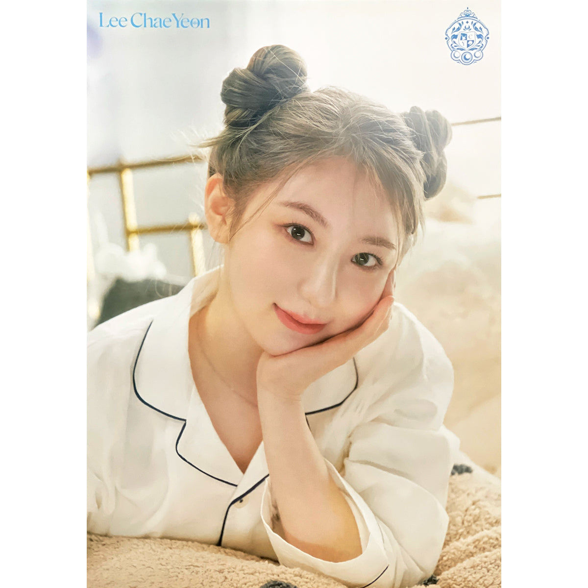 이채연 | LEE CHAEYEON | 2ND MINI ALBUM [ OVER THE MOON ] | (DAY VER.) POSTER ONLY
