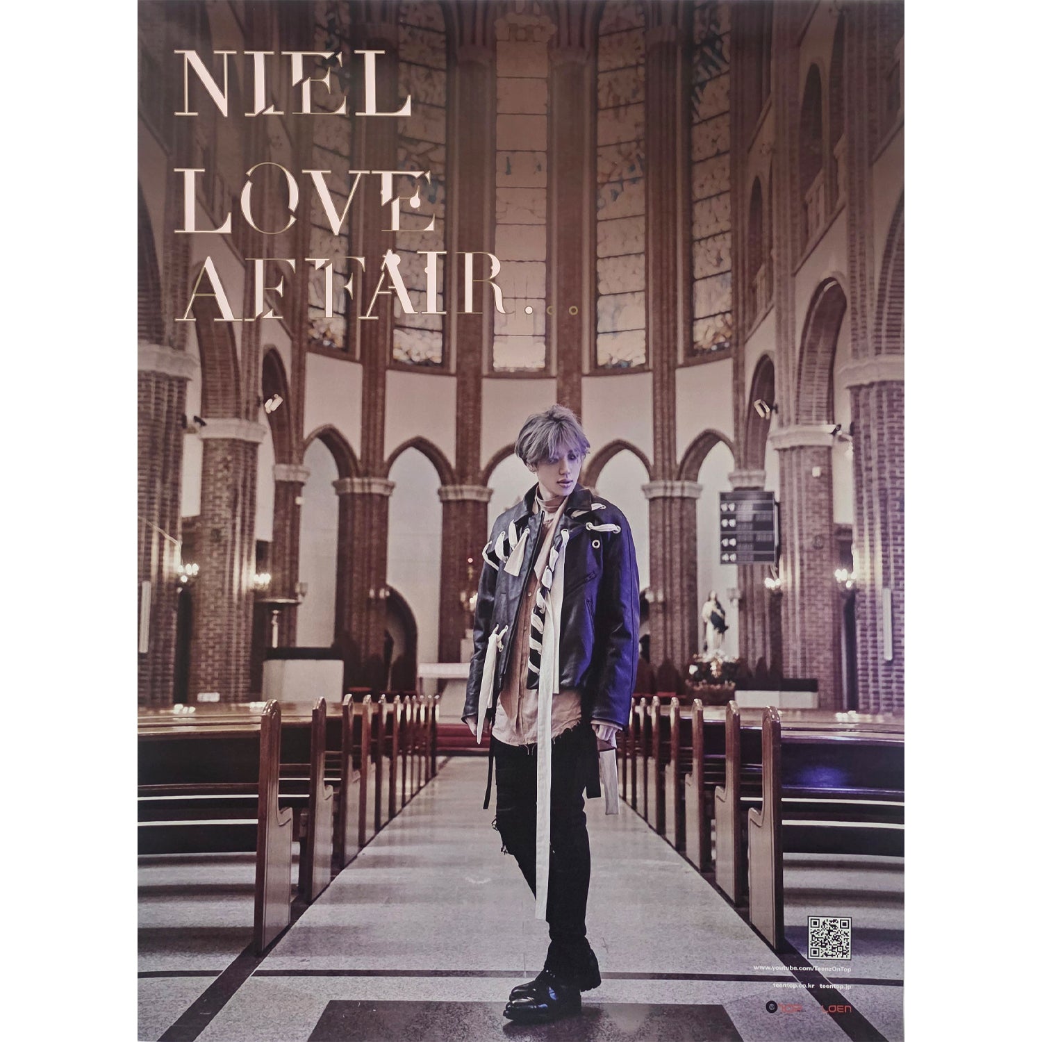 니엘 | NIEL 2ND MINI ALBUM [ LOVE AFFAIR ] | POSTER ONLY