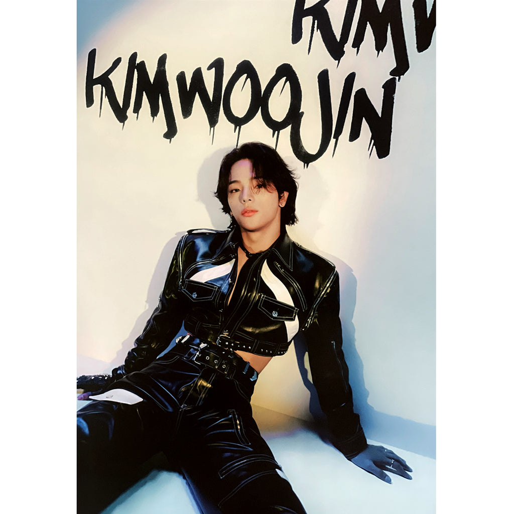 김우진 | KIM WOOJIN | 2ND MINI ALBUM [ THE MOMENT : 美成年, BOUNCE ] | (VER.A) POSTER ONLY