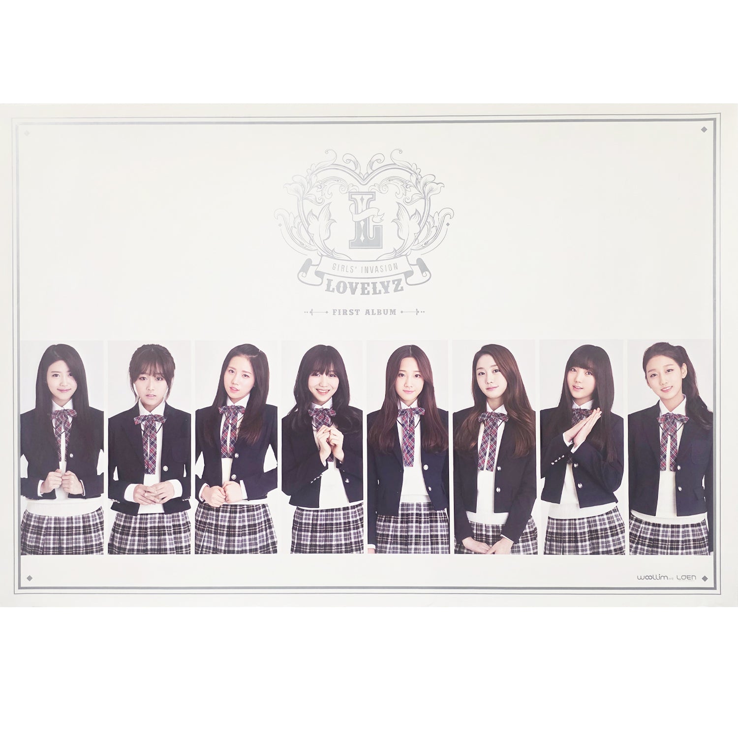 러블리즈 | LOVELYZ | 1ST ALBUM | POSTER ONLY
