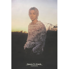 태양 | TAEYANG | EP ALBUM [ DOWN TO EARTH ] | POSTER ONLY - Music