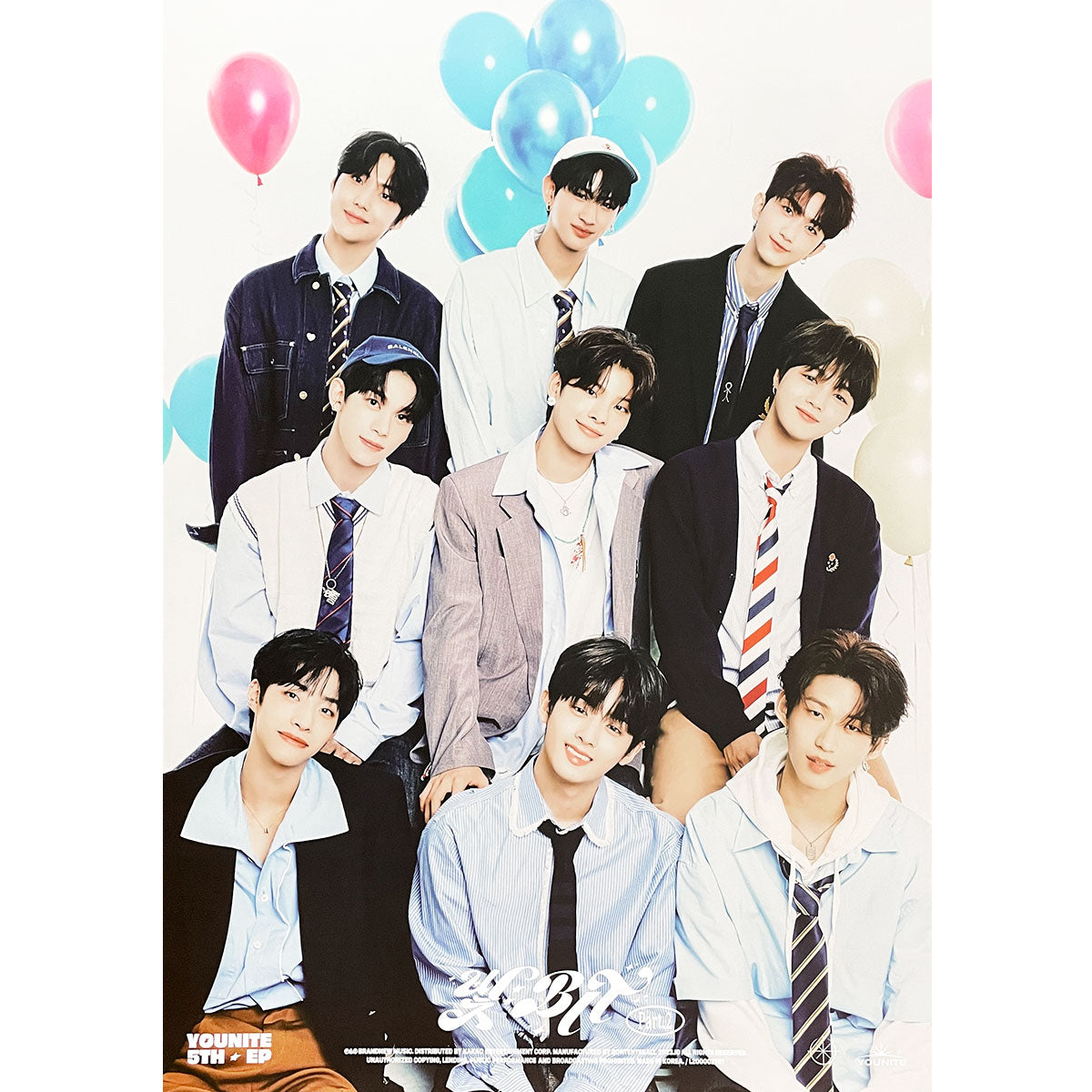 유나이트 | YOUNITE | 5TH EP ALBUM [ 빛 : BIT PART. 2 ] | (DELIGHT VER.) POSTER ONLY