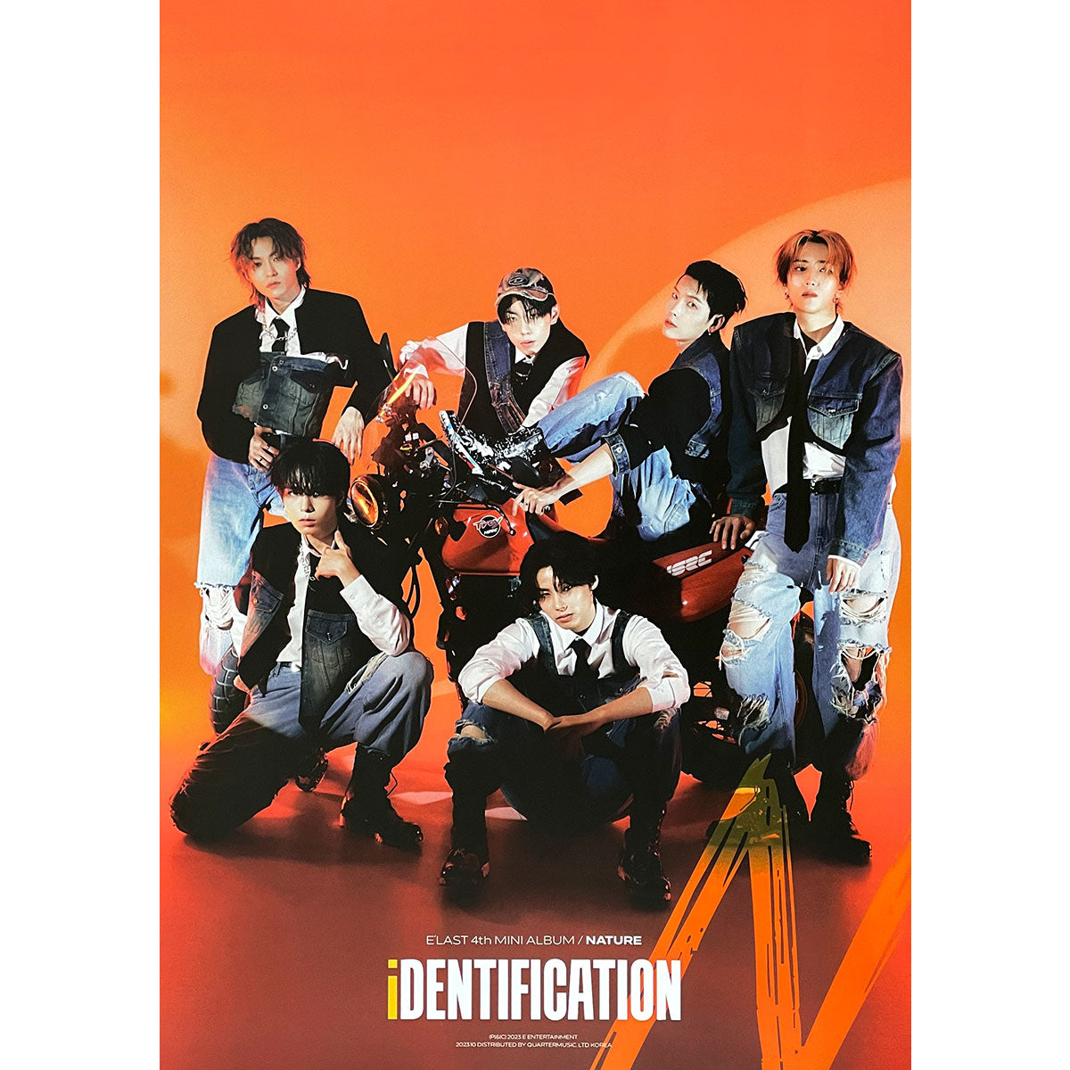 엘라스트 | E'LAST | 4TH MINI ALBUM [ IDENTIFICATION ] | (N VER.) POSTER ONLY