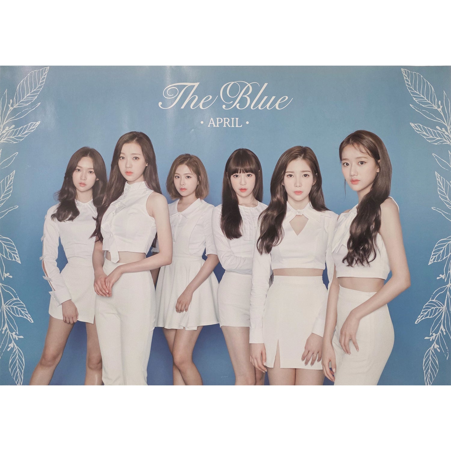에이프릴 | APRIL 5TH MINI ALBUM [ THE BLUE ] | POSTER ONLY