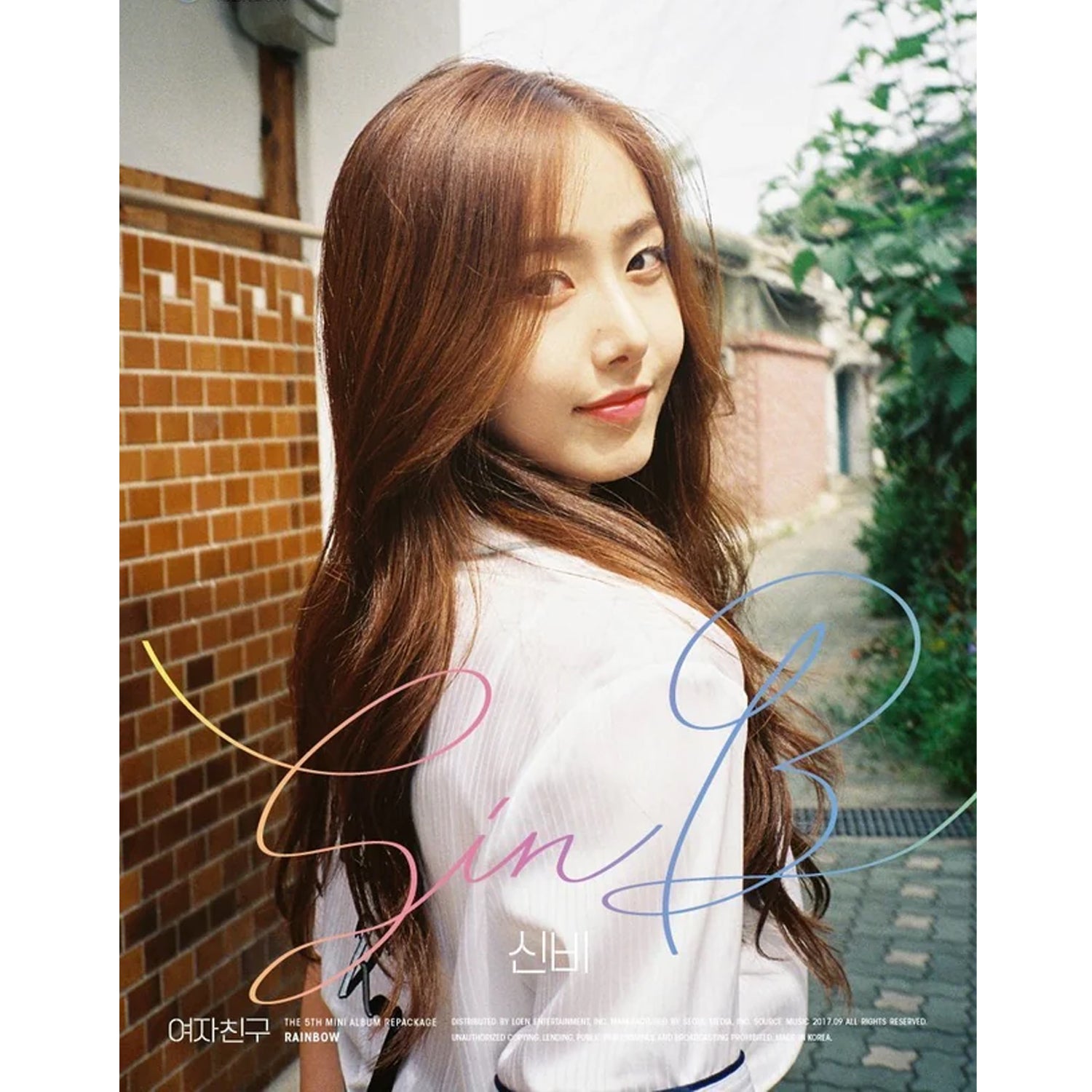 여자친구 | GFRIEND | 5TH MINI ALBUM REPACKAGE [ RAINBOW ] | (SINB VER.) POSTER ONLY