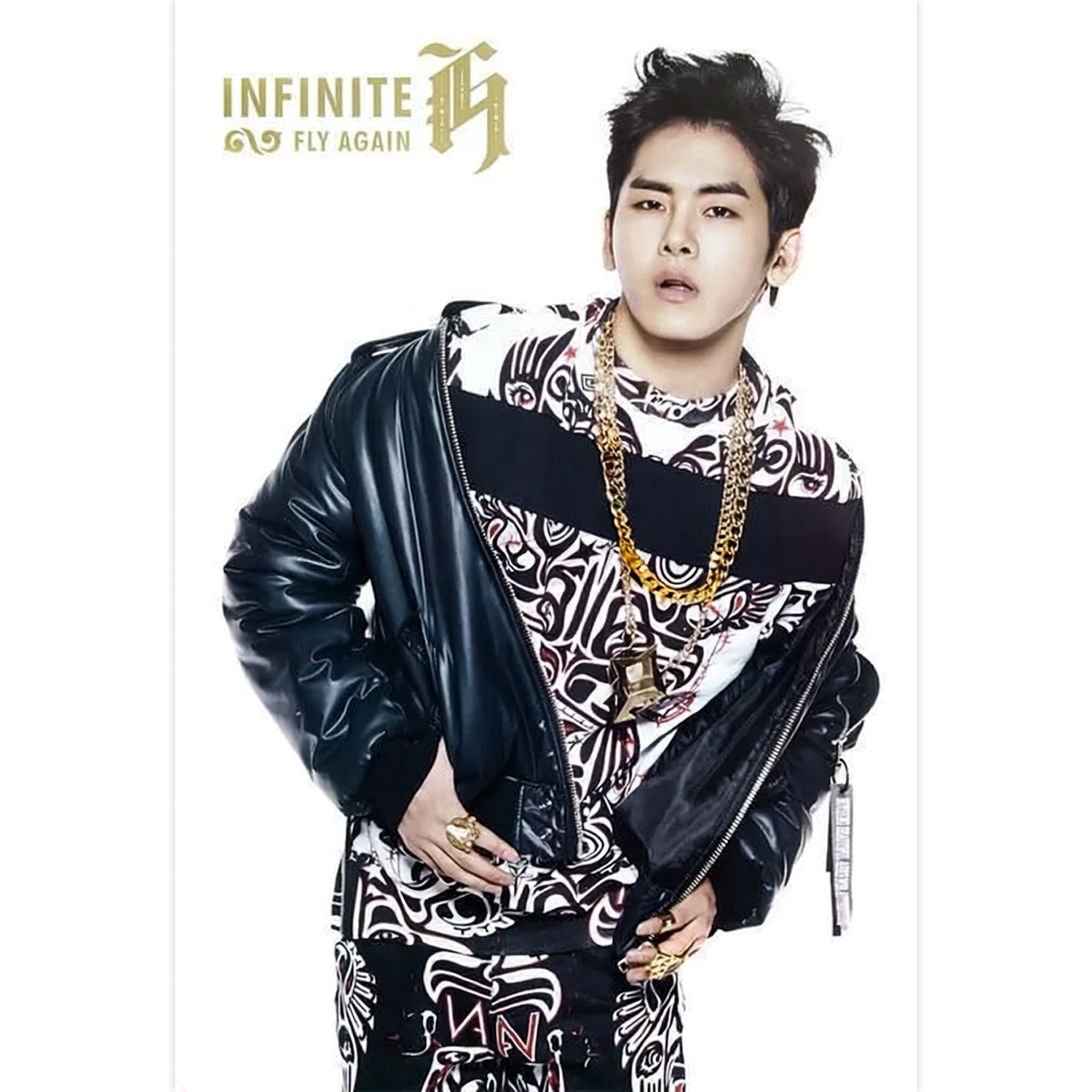 인피니트 H | INFINITE H 2ND MINI ALBUM [ FLY AGAIN ] | POSTER ONLY