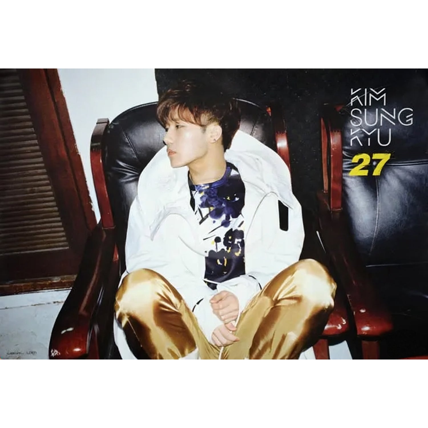 김성규 | KIM SUNGKYU | 2ND MINI ALBUM [ 27 ] | POSTER ONLY