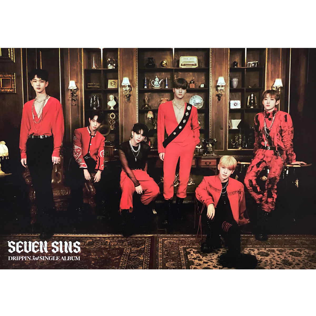 드리핀 | DRIPPIN | 3RD SINGLE ALBUM [ SEVEN SINS ] | (A VER.) POSTER ONLY